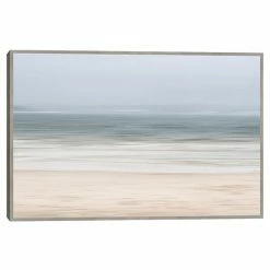 Master Piece Misty Beach 1 Framed Wall Art