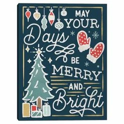 Master Piece Christmas Adventures VI Dark Canvas Wall Art