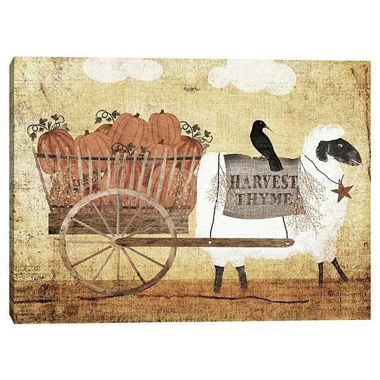Master Piece Harvest Sheep Light By B Albert Canvas Wall Art 1 Master Piece Harvest Sheep Light By B Albert Canvas Wall Art