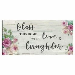 Master Piece Love & Laughter Canvas Wall Art