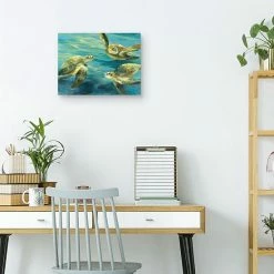 Master Piece Sea Turtles Canvas Wall Art 7 Master Piece Sea Turtles Canvas Wall Art -Master Piece Shop unnamed file 2559