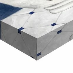 Master Piece Navy Blue Bath I & II Canvas Wall Art 2-piece Set -Master Piece Shop unnamed file 257