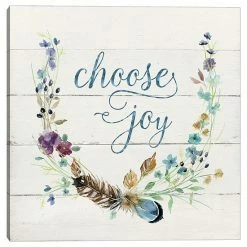 Master Piece Choose Joy Canvas Wall Art