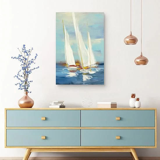 Master Piece Summer Regatta III Sailboat Canvas Wall Art 4 Master Piece Summer Regatta III Sailboat Canvas Wall Art - Image 4