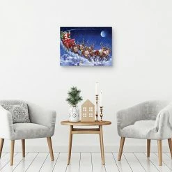 Master Piece Santa's Sleigh Canvas Wall Art -Master Piece Shop unnamed file 260