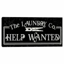Master Piece Laundry Room Humor Canvas Wall Art