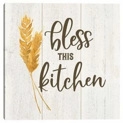 Master Piece Farm Life I Bless This Kitchen Canvas Wall Art