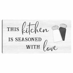 Master Piece Seasoned Love Canvas Wall Art