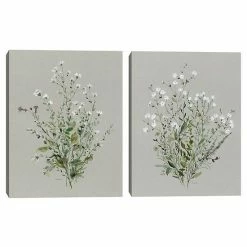 Master Piece Bouquet Of Grace I & II By C. Robinson Canvas Wall Art 2-piece Set