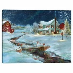 Master Piece Christmas On The Farm Wall Decor