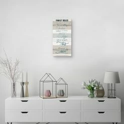 Master Piece Family Rules Canvas Wall Art -Master Piece Shop unnamed file 2683