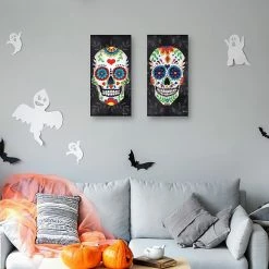 Master Piece Sugar Skull II & III Wall Decor -Master Piece Shop unnamed file 2701