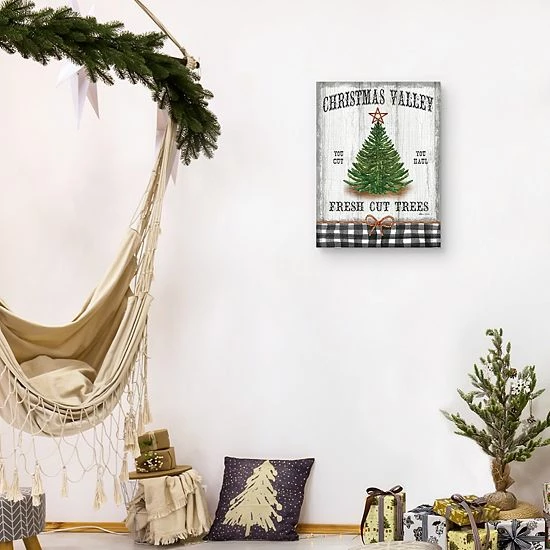 Master Piece Christmas Valley Sign Wall Decor 2 Master Piece Christmas Valley Sign Wall Decor - Image 2