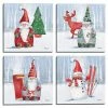 Master Piece Nordic Gnomes I & II & III & IV Wall Decor