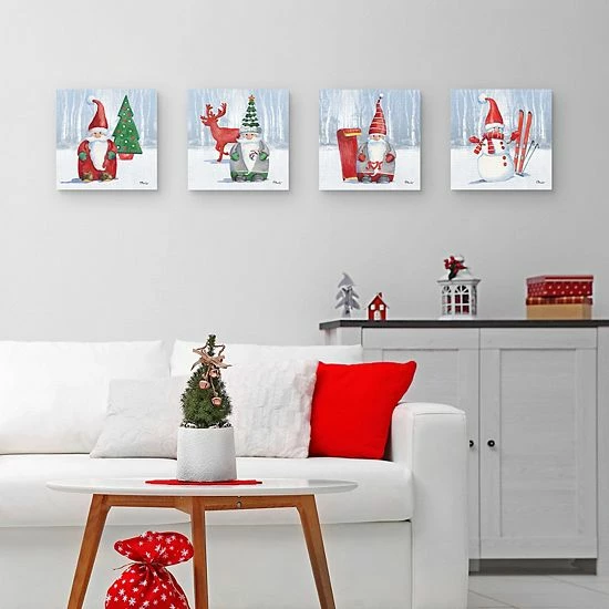 Master Piece Nordic Gnomes I & II & III & IV Wall Decor 2 Master Piece Nordic Gnomes I & II & III & IV Wall Decor - Image 2