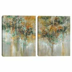 Master Piece Golden Forest I & II Wall Decor