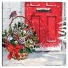 Master Piece Christmas Basket Wall Decor