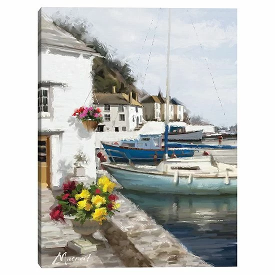 Master Piece Harbor Wall Canvas Wall Art 1 Master Piece Harbor Wall Canvas Wall Art