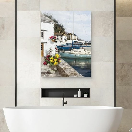 Master Piece Harbor Wall Canvas Wall Art 3 Master Piece Harbor Wall Canvas Wall Art - Image 3
