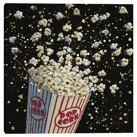 Master Piece Cinema Popcorn Canvas Wall Art 1 Master Piece Cinema Popcorn Canvas Wall Art