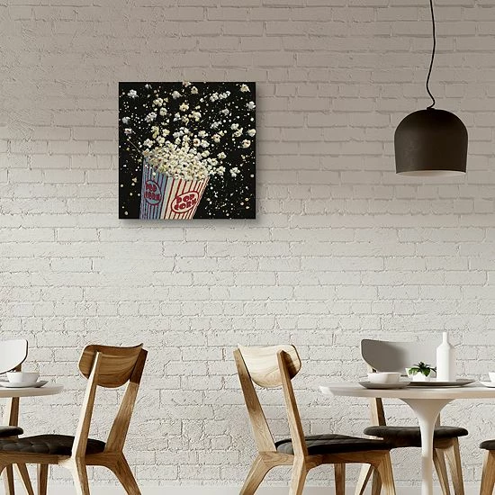 Master Piece Cinema Popcorn Canvas Wall Art 2 Master Piece Cinema Popcorn Canvas Wall Art - Image 2