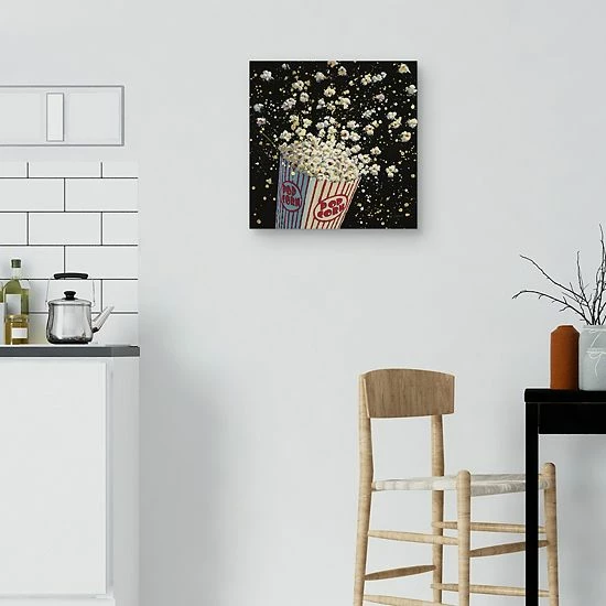 Master Piece Cinema Popcorn Canvas Wall Art 3 Master Piece Cinema Popcorn Canvas Wall Art - Image 3