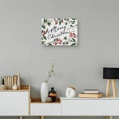 Master Piece Christmas Lovebirds Greenery Canvas Wall Art -Master Piece Shop unnamed file 2848