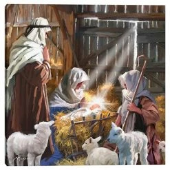 Master Piece Mary, Joseph, & Shepherd Boy Wall Decor