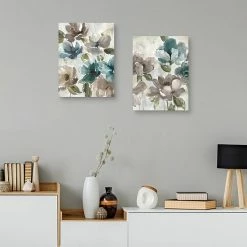 Master Piece Topaz Garden I & II By Carol Robinson Canvas Wall Art 2-piece Set -Master Piece Shop unnamed file 2924