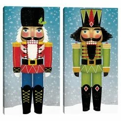 Master Piece Nutcracker I & II Bright Wall Decor