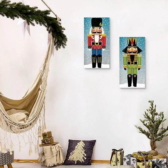 Master Piece Nutcracker I & II Bright Wall Decor 2 Master Piece Nutcracker I & II Bright Wall Decor - Image 2