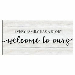 Master Piece Family Story Canvas Wall Art