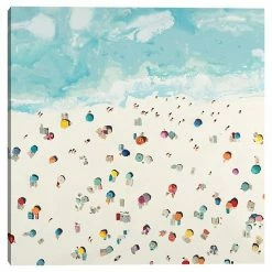 Master Piece Aerial Beach Days Canvas Wall Art