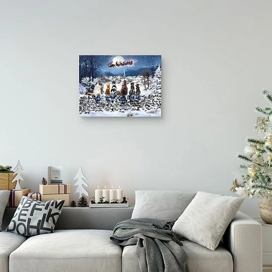 Master Piece Christmas Cats Wall Decor 3 Master Piece Christmas Cats Wall Decor - Image 3