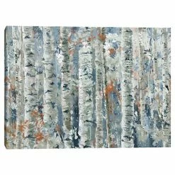 Master Piece Speckled Birches Canvas Wall Art By Studio Arts