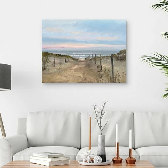 Master Piece Island Dawn Canvas Wall Art By Studio Arts 2 Master Piece Island Dawn Canvas Wall Art By Studio Arts - Image 2