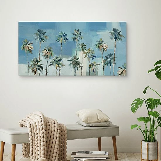 Master Piece Tropic Palms Canvas Wall Art By Studio Arts 3 Master Piece Tropic Palms Canvas Wall Art By Studio Arts - Image 3