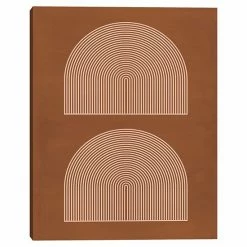 Master Piece Geometric Rainbows Wall Art By Sisi & Seb