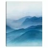 Master Piece Misty Blues Canvas Wall Art By Studio Arts
