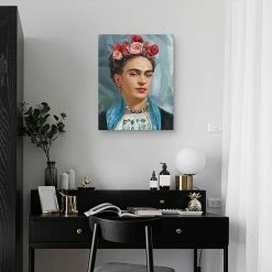Master Piece Kahlo Portrait I Canvas Wall Art By Studio Arts -Master Piece Shop unnamed file 419