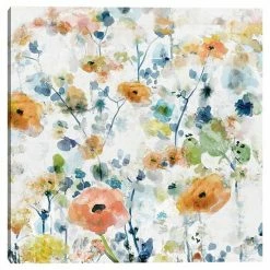Master Piece Softly Wild Square Canvas Wall Art By Studio Arts