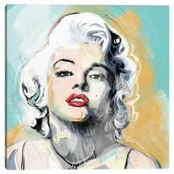 Master Piece Marilyn Portrait I Canvas Wall Art By Studio Arts