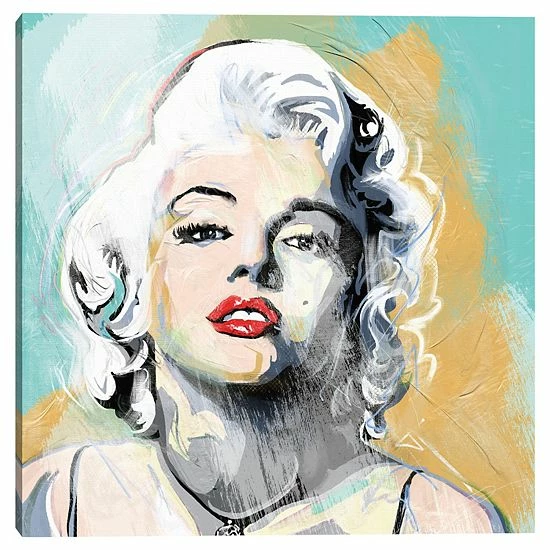 Master Piece Marilyn Portrait I Canvas Wall Art By Studio Arts 1 Master Piece Marilyn Portrait I Canvas Wall Art By Studio Arts