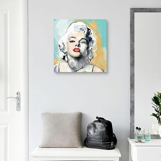 Master Piece Marilyn Portrait I Canvas Wall Art By Studio Arts 4 Master Piece Marilyn Portrait I Canvas Wall Art By Studio Arts - Image 4