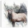 Master Piece Elk Portrait Canvas Wall Art By Studio Arts