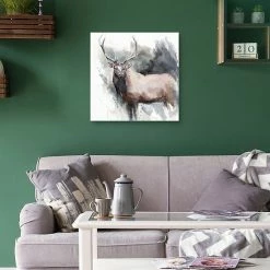 Master Piece Elk Portrait Canvas Wall Art By Studio Arts -Master Piece Shop unnamed file 456