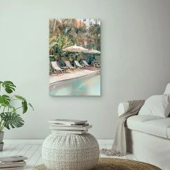 Master Piece Poolside Canvas Wall Art By Studio Arts -Master Piece Shop unnamed file 501