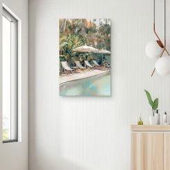 Master Piece Poolside Canvas Wall Art By Studio Arts -Master Piece Shop unnamed file 503