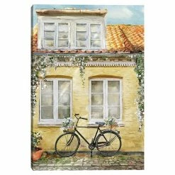 Master Piece La Bicyclette Canvas Wall Art By Studio Arts
