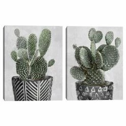 Master Piece Tribal Vibe I & II Canvas Wall Art By Studio Arts 2-Piece Set